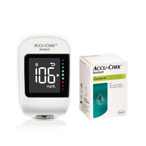 Zestaw glukometr Accu-Chek Instant + płyn kontrolny Accu-Chek Instant